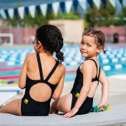 Finis - Costum de baie intreg Fete Bladeback - negru