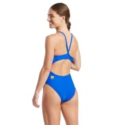 Finis - Costume de baie intreg pentru femei - Skinback Solid - albastru blueberry