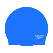 Speedo - casca inot silicon - Plain Moulded - Albastru neon