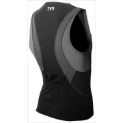 TYR - bluza fara maneci triatlon - Competitor Singlet - negru | gri