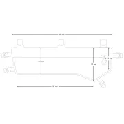Apidura - geanta cadru bicicleta Expedition Frame Pack 6.5 litri (pentru cadru inalt) - gri negru