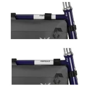 Apidura - geanta cadru bicicleta Expedition Frame Pack 6.5 litri (pentru cadru inalt) - gri negru