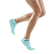 CEP - sosete compresie sub glezna - the run socks no show v4 - light blue