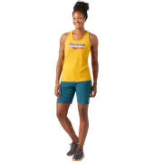 Smartwool - maiou sport femei Mountain Horizon Graphic W Tank - galben miere
