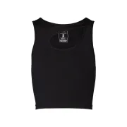 On - bustiera - Studio Cut-Out Crop W - Black