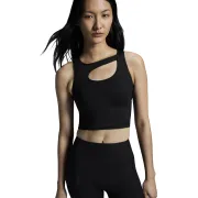 On - bustiera - Studio Cut-Out Crop W - Black