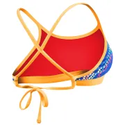 TYR - bustiera - Sassari Tieback Top - albastru galben