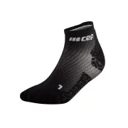 CEP - sosete compresie peste glezna - ultralight socks low cut v3 - black | white shadow