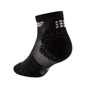 CEP - sosete compresie peste glezna - ultralight socks low cut v3 - black | white shadow
