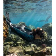 Orca - costum neopren pentru femei Freedive Mantra 1 P wetsuit - negru albastru