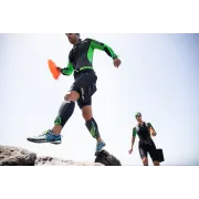 Orca - protectie neopren pentru gamba inot SwimRun Calf Guards - negru verde