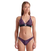 Arena - costum inot femei 2 piese - Monogram Elastic Bikini Triangle - Black I Multi
