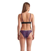 Arena - costum inot femei 2 piese - Monogram Elastic Bikini Triangle - Black I Multi