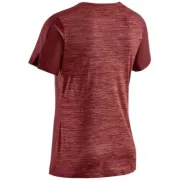 CEP - tricou tehnic - run shirt short sleeve W - dark red