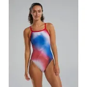 TYR - Costum femei - Unwaver Diamonfit - Navy Red