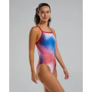 TYR - Costum femei - Unwaver Diamonfit - Navy Red