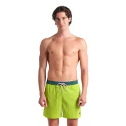 Arena - short inot barbati - Team Stripe Beach Boxer - Arctic-Lime-Mangrove