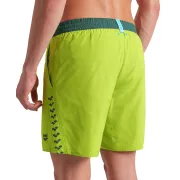 Arena - short inot barbati - Team Stripe Beach Boxer - Arctic-Lime-Mangrove