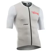 Northwave - tricou ciclism maneca scurta - Essence EVO Jersey Short Sleeve - Light Grey | White