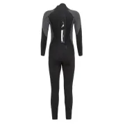 Orca - costum neopren ape deschise pentru copii Junior OpenWater Zeal Squad wetsuit - negru dungi portocalii