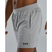 TYR - pantaloni scurti - UltraSoft Men's Midweight Terry A.M. Shorts - Light Heather Grey