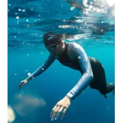 Orca - costum neopren pentru femei Freedive Zen 1 P wetsuit - negru gri alb