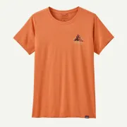 Patagonia - tricou - W Capilene Cool Daily Graphic Lands - Portocaliu