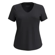 Smartwool - tricou merino - Active Ultralite V-Neck Short Sleeve W - Negru