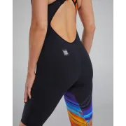 TYR - costum intreg tehnic - VENZO Open Back Volconyx W - portocaliu | bleumarin