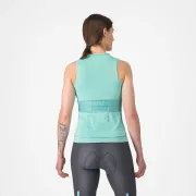 Castelli - maiou ciclism - Anima 4 Sleeveless - 20-35 gr C - albastru deschis