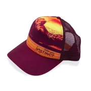 Instinct - Sapca Trucker Horizon - visiniu portocaliu