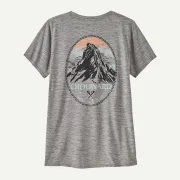 Patagonia - tricou - W Capilene Cool Daily Graphic Lands - Gri