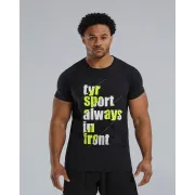 TYR - tricou casual - Graphic Tee - negru I lime