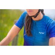 Northwave - tricou pentru ciclism cu maneca scurta pentru femei Blade Women Jersey - albastru inchis