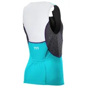 TYR - Maiou Competitor Femei - negru verde