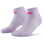 CEP - sosete compresie peste glezna - run ultralight socks low cut 4.0 W - lilac