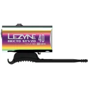 Lezyne - Hecto - Lumina fata - 40 Lux - neo metallic