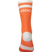POC - sosete ciclism - Lure MTB - Zink Orange I Hydrogen White