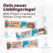 Powerbar - baton proteic activitate sportiva Protein+ 40% - aroma Caramel si unt de arahide - 40g