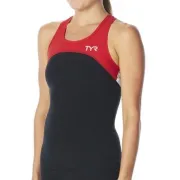 TYR - Maiou Triathlon pentru femei - negru rosu