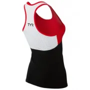 TYR - Maiou Triathlon pentru femei - negru rosu