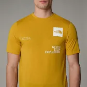 The North Face - tricou - M Mountain Foundation Coordinates - Galben