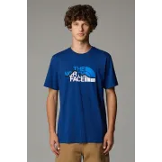 The North Face - tricou - M Mountain Line - Albastru