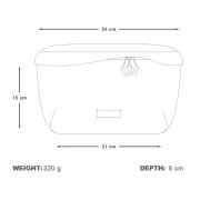 Apidura - geanta practica cu prindere in zona soldurilor, Backcountry 2.0 Hip Pack, 2.5L - gri inchis negru