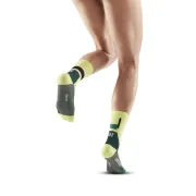 CEP - sosete compresie medii - the run limited 2024.1 socks mid cut W - lime