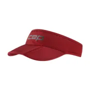 CEP - vizor - run foldable visor - burgundy