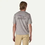 Patagonia - tricou - M Capilene Cool Daily Graphic - Gri