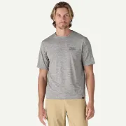 Patagonia - tricou - M Capilene Cool Daily Graphic - Gri