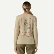 Patagonia - bluza - W Capilene Cool Daily Graphic Lands - Mov