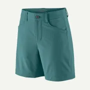 Patagonia - sort - W Landfarer Bike Shorts Wetland Blue - Albastru